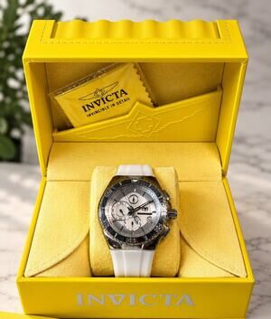 TechnoMarine Cruise Star TM-115046 Chronograph Men's Gold Watch w/ Invicta Box